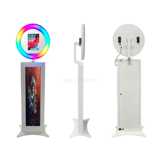 New product 2023 surface portable led ring roamer ipad photo booth 