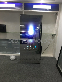Dedi 42 Inch Magic Mirror Stand Alone Digital Signage Monitor Smart Touch Magic Mirror Sensor