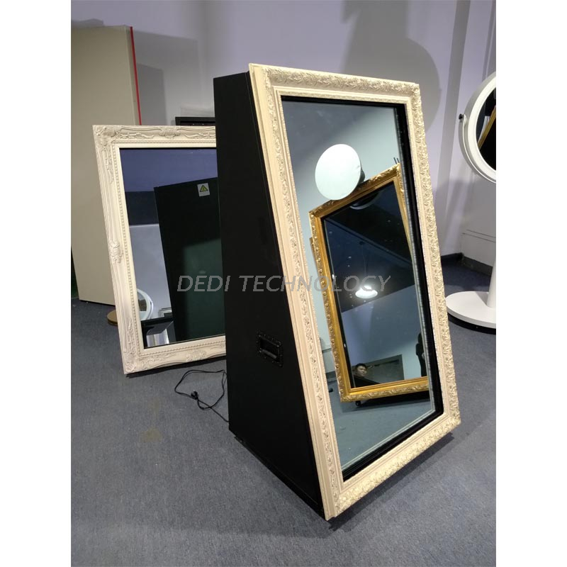 Dedi Portable Shopping Mall Instant Photo Booth, Smart Screens Totem Mirror