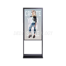 49inch Hanging Double Sided Window LCD Display,3500nits Wide Range Temp with Android OS
