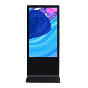 49inch mobile floor standing 1920x1080 resolution touch screen digital signage kiosk totem 