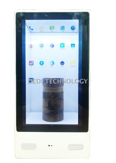 21.5 Inch Android Quad Core WiFi 4G LCD Transparent OLED Display 