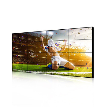 Narrow bezel cheap HD 4k high-quality LCD video wall design tv wall display