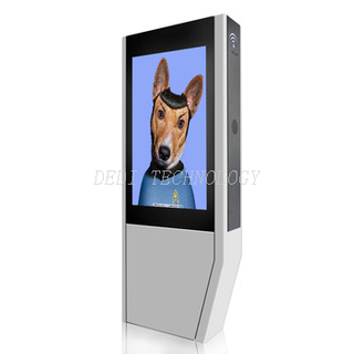 55inch Outdoor lcd digital signage kiosk with touch screen