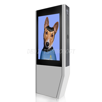 55inch Outdoor lcd digital signage kiosk with touch screen